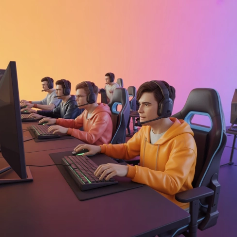 경쟁 게임 (LoL, Valorant, CS2) 예시 이미지