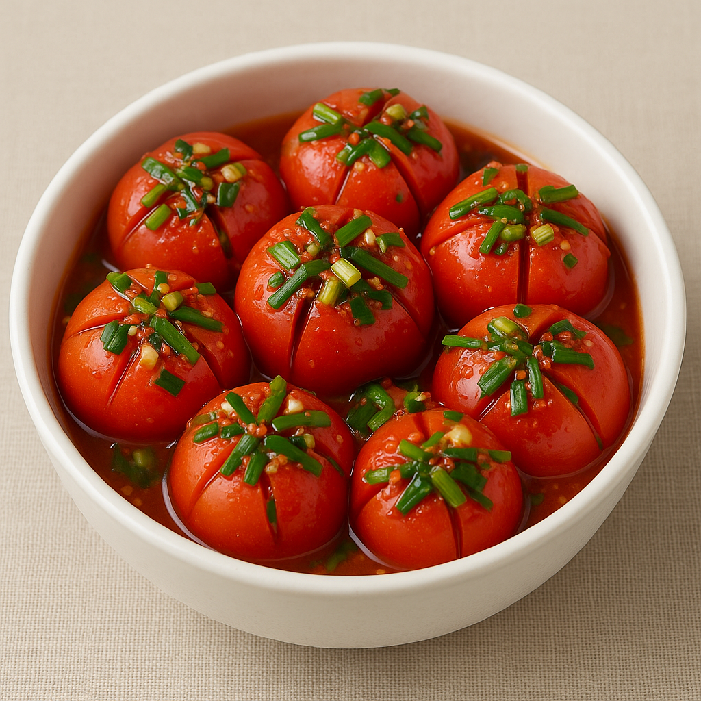 집 나간 입맛 잡는 아삭·새콤 ‘토마토 소박이’ 관련 이미지