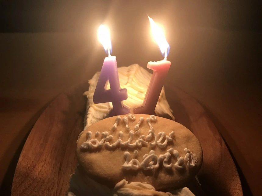 41살 생일 케잌