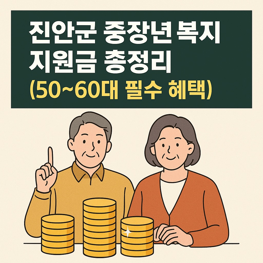 진안군 복지 지원금