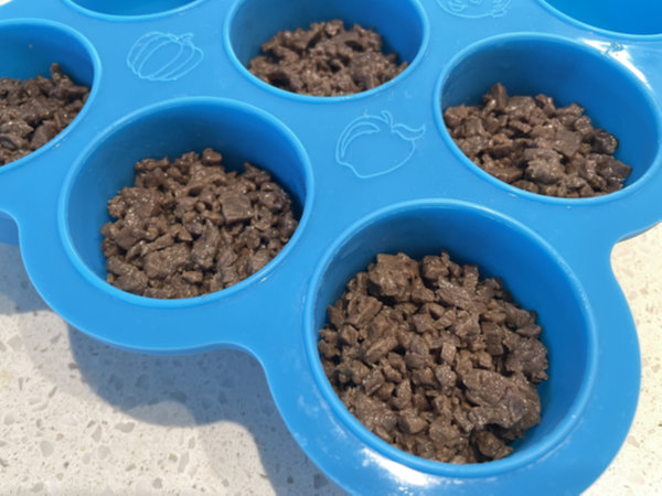 소고기 다짐육 요리 소분하기