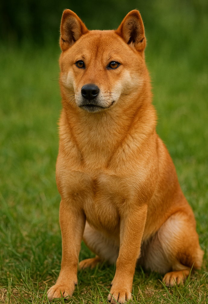 토종견 불개 이미지