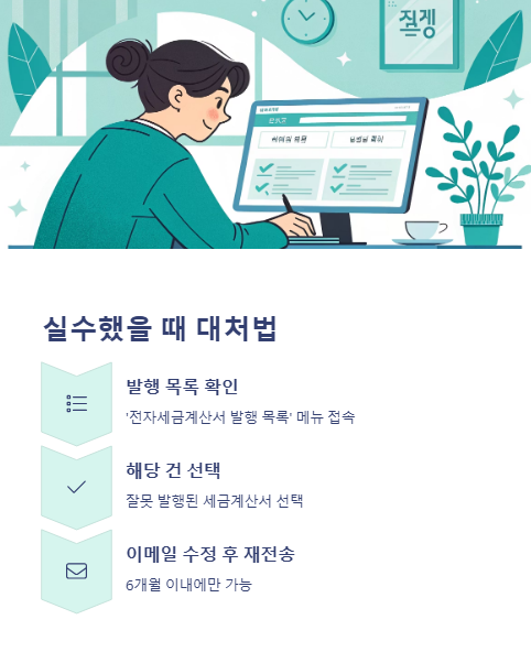 실수했을 때 대처법