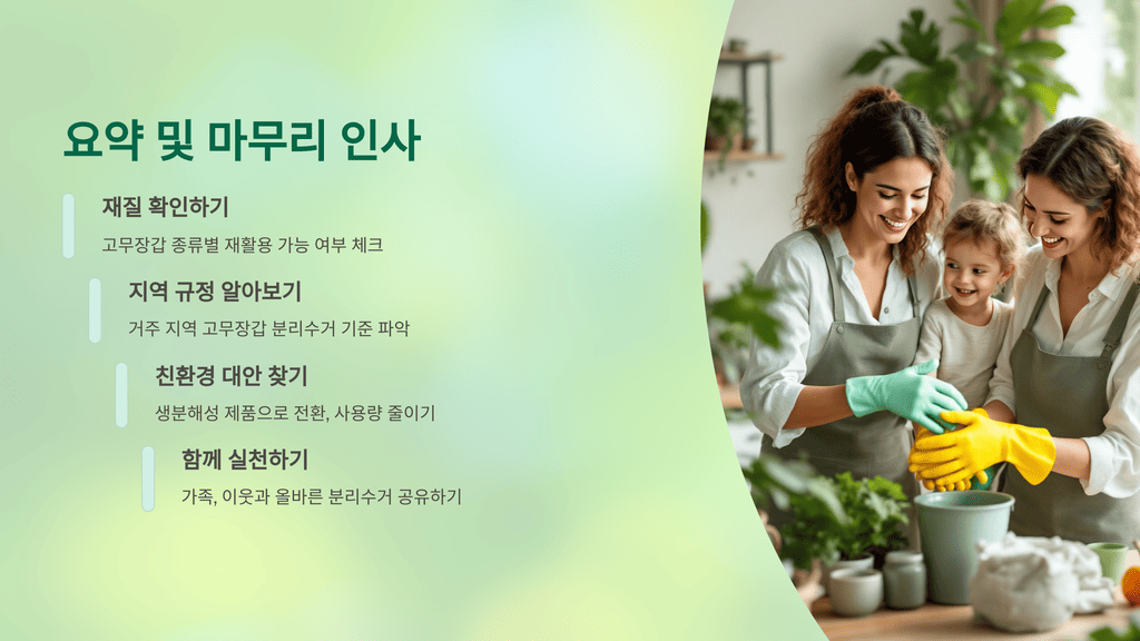요약 및 마무리 인사