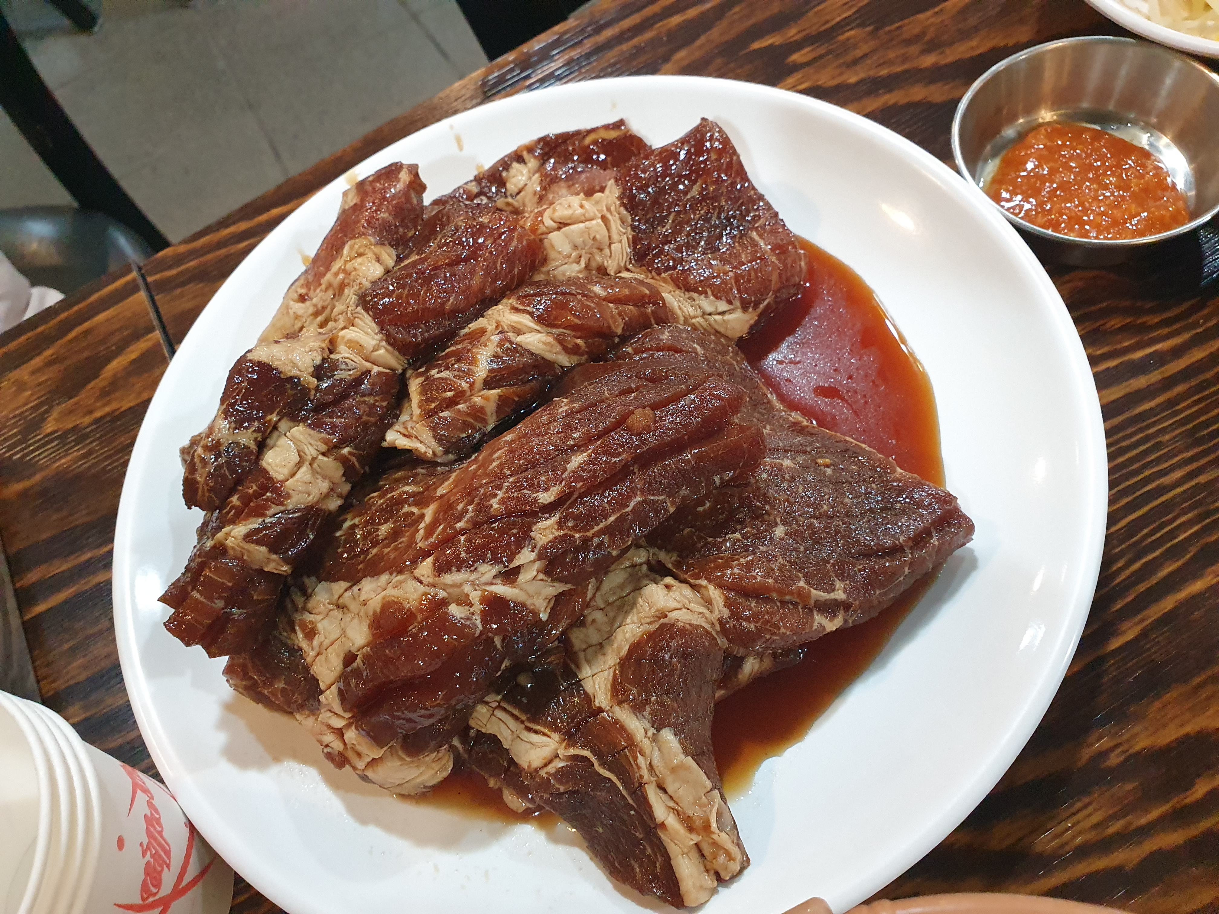 성거 맛집 태능 참숯 화로구이 갈비 사진