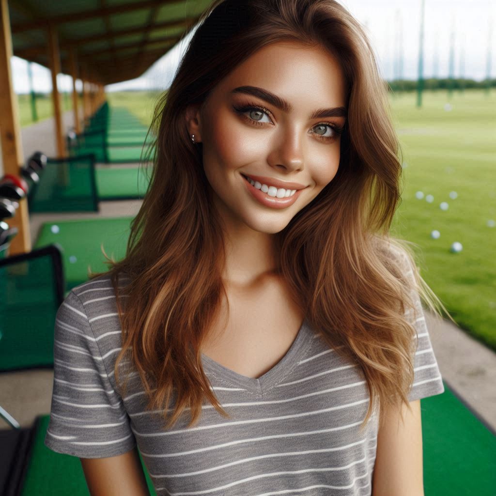 실외골프연습장 배경