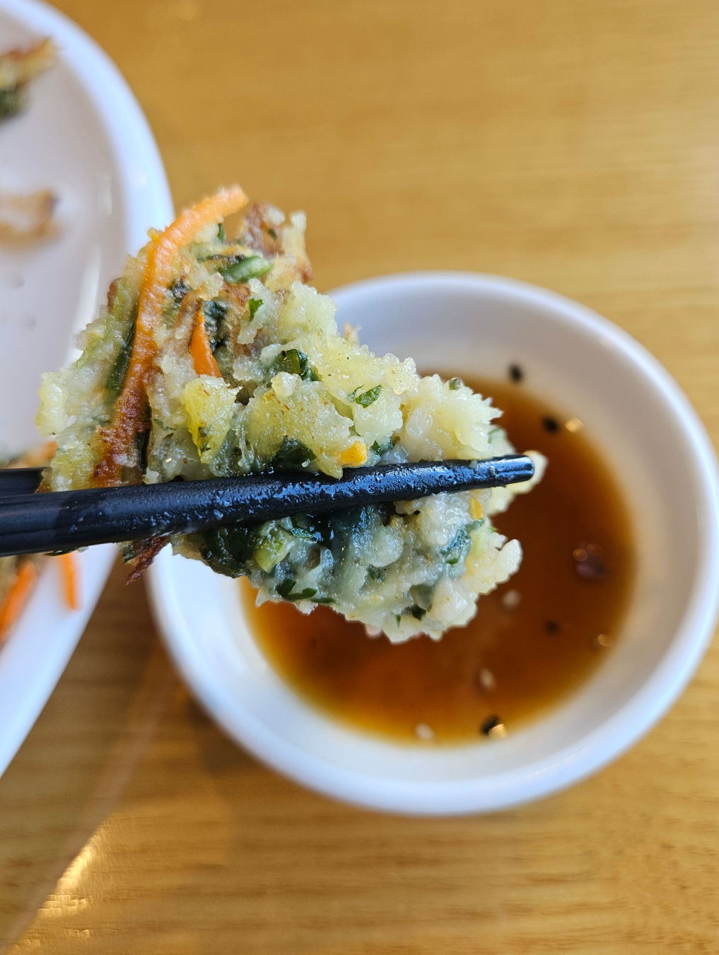 향당근잎 해물전