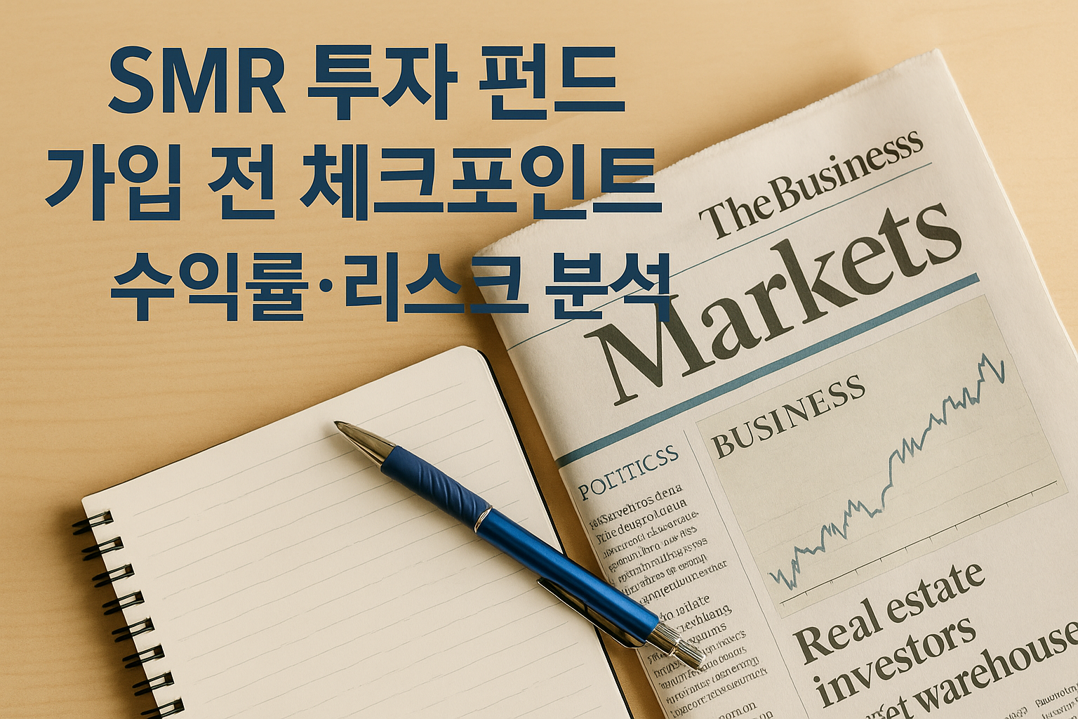 SMR 투자 펀드 가입 전 체크포인트&mdash;수익률&middot;리스크 분석 관련 사진