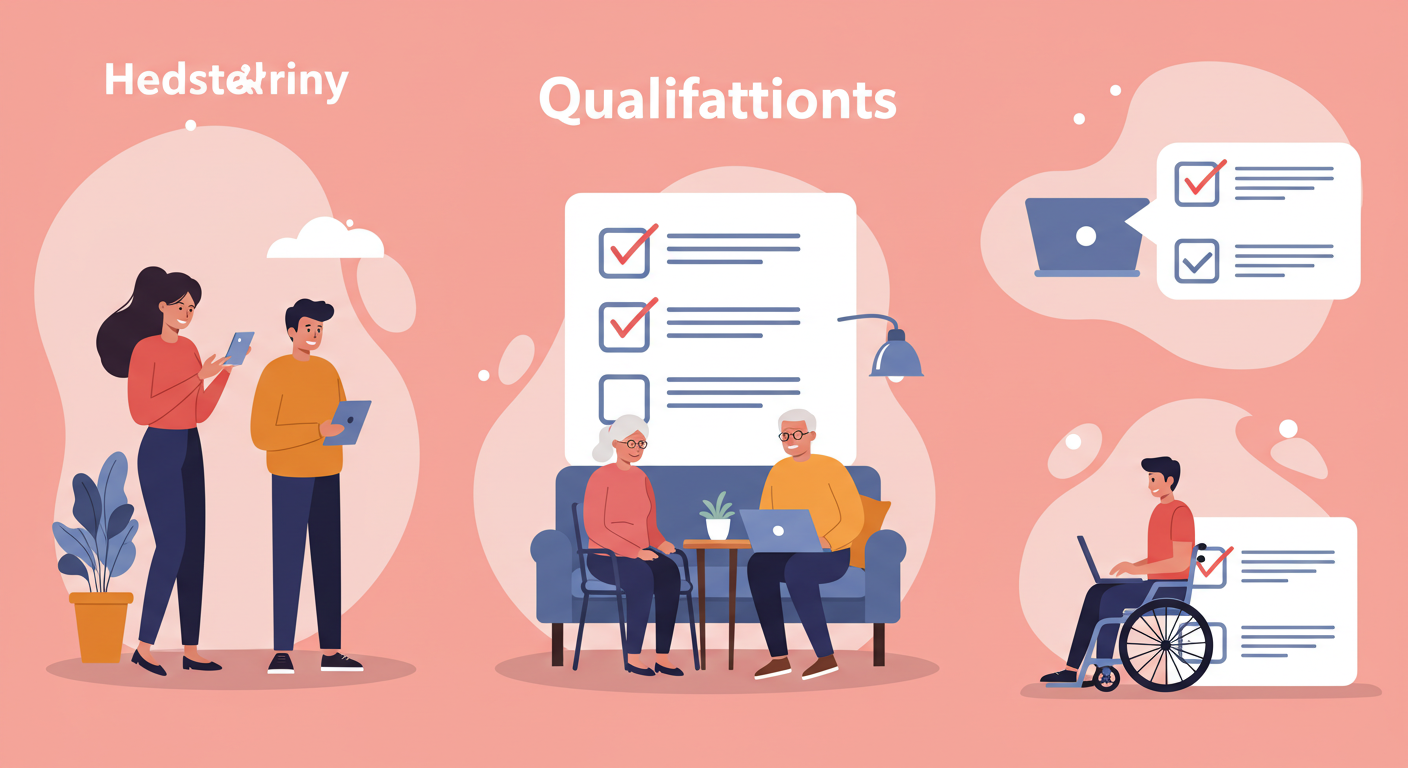 연령, 소득, 생활 조건에 따른 신청 대상 조건을 시각화한 이미지