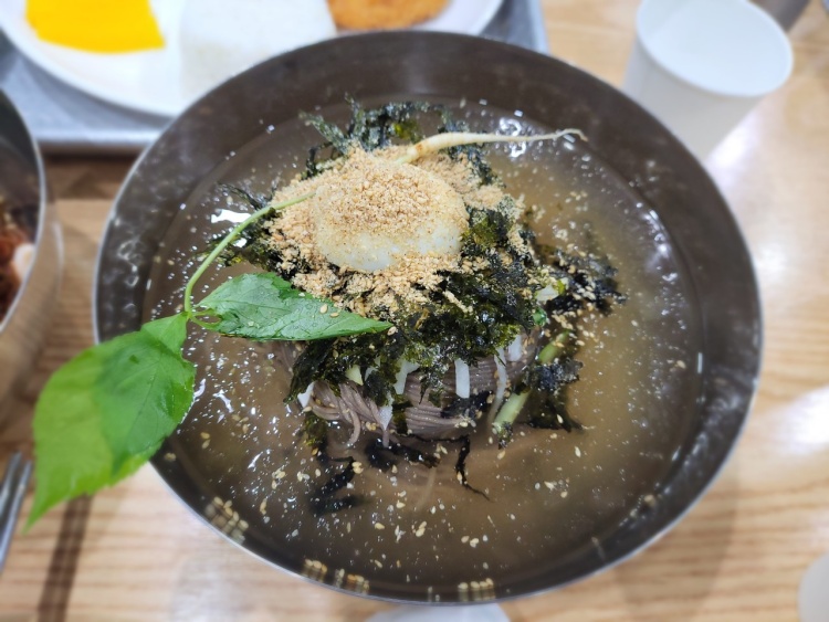 새싹삼 물막국수, 새싹삼 비빔막국수, 막국수 맛있는 곳 추천