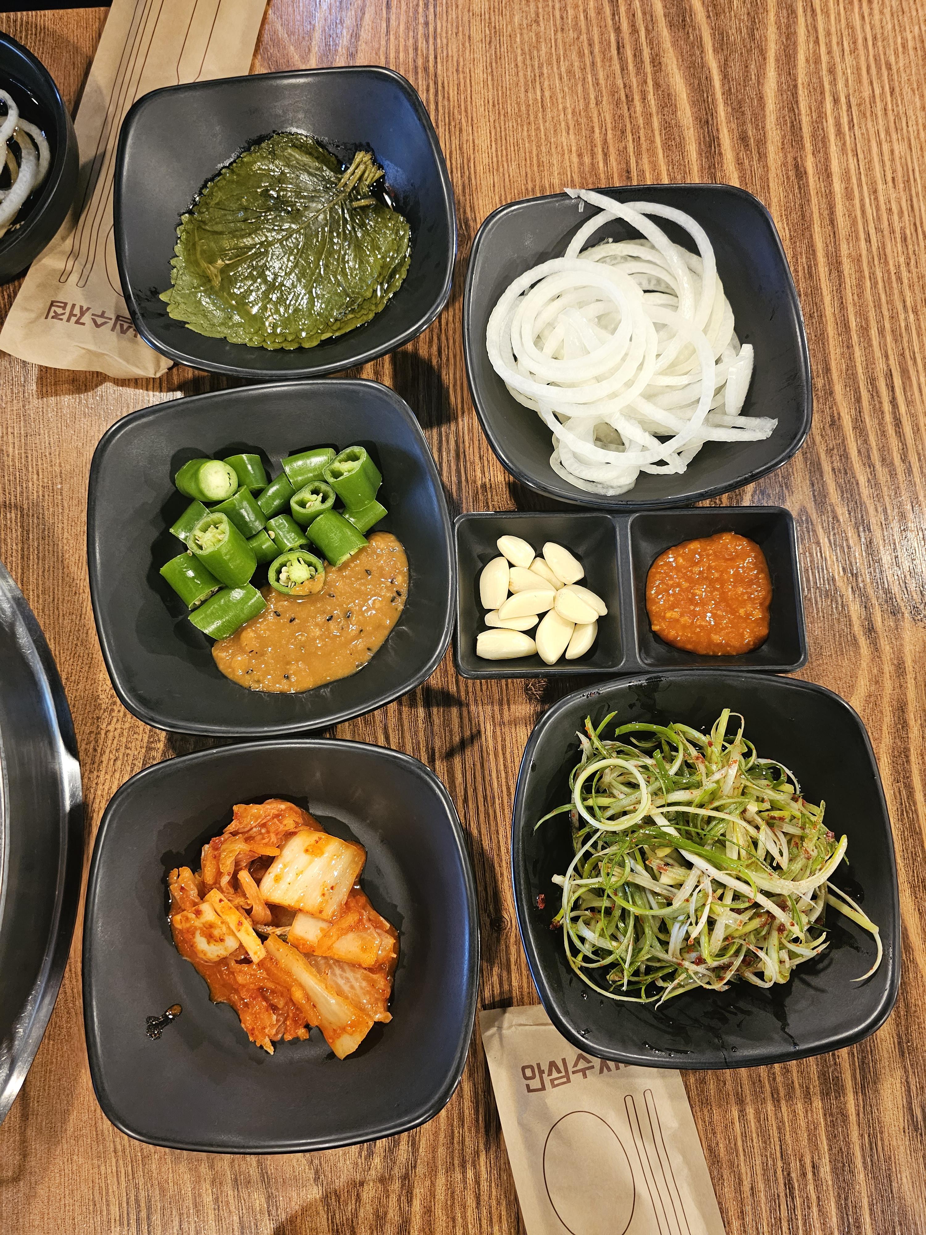 인천_청라_황제갈비살_반찬