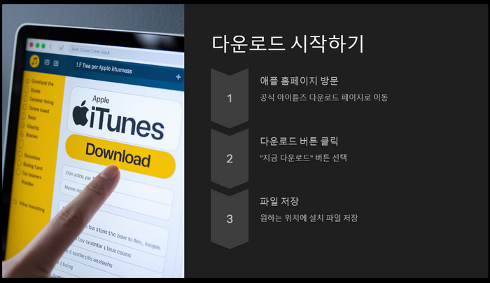 다운로드과정