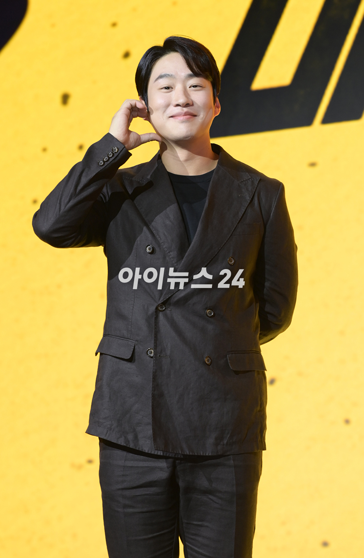 배우 안재홍이 16일 오전 서울 종로구 JW메리어트 동대문 스퀘어 서울에서 열린 넷플릭스 시리즈 '마스크걸' 제작발표회에 참석하고 있다. [사진=정소희 기자]