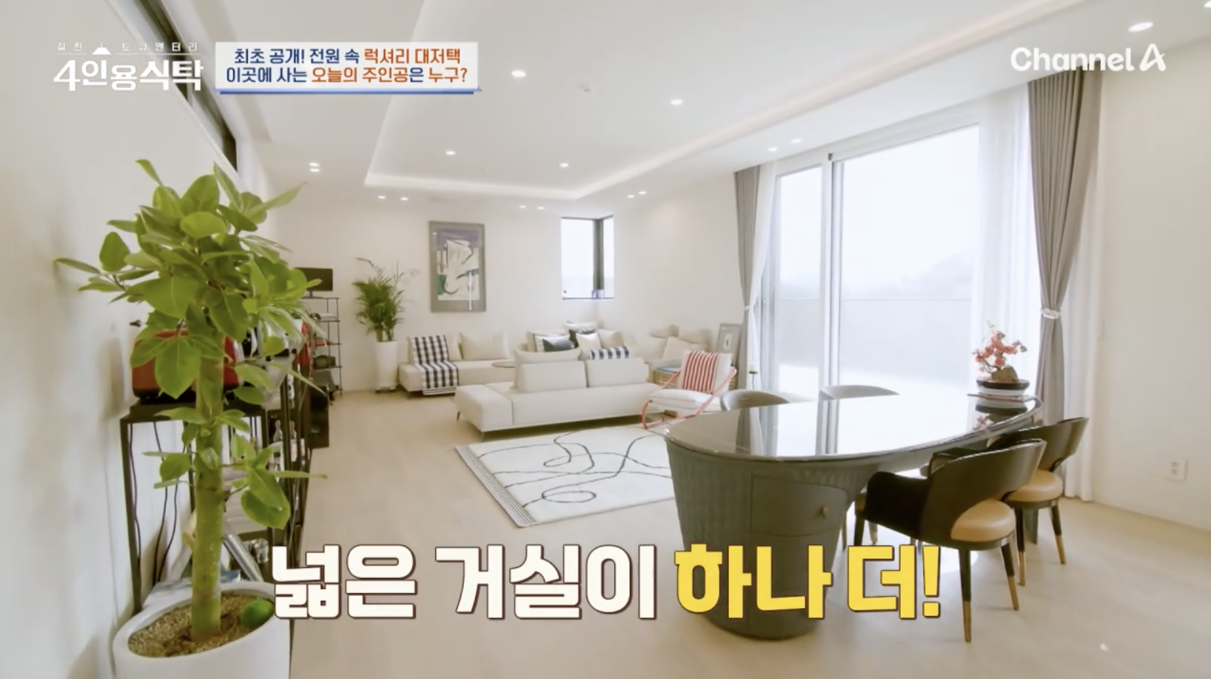 한혜진 집 거실 모습