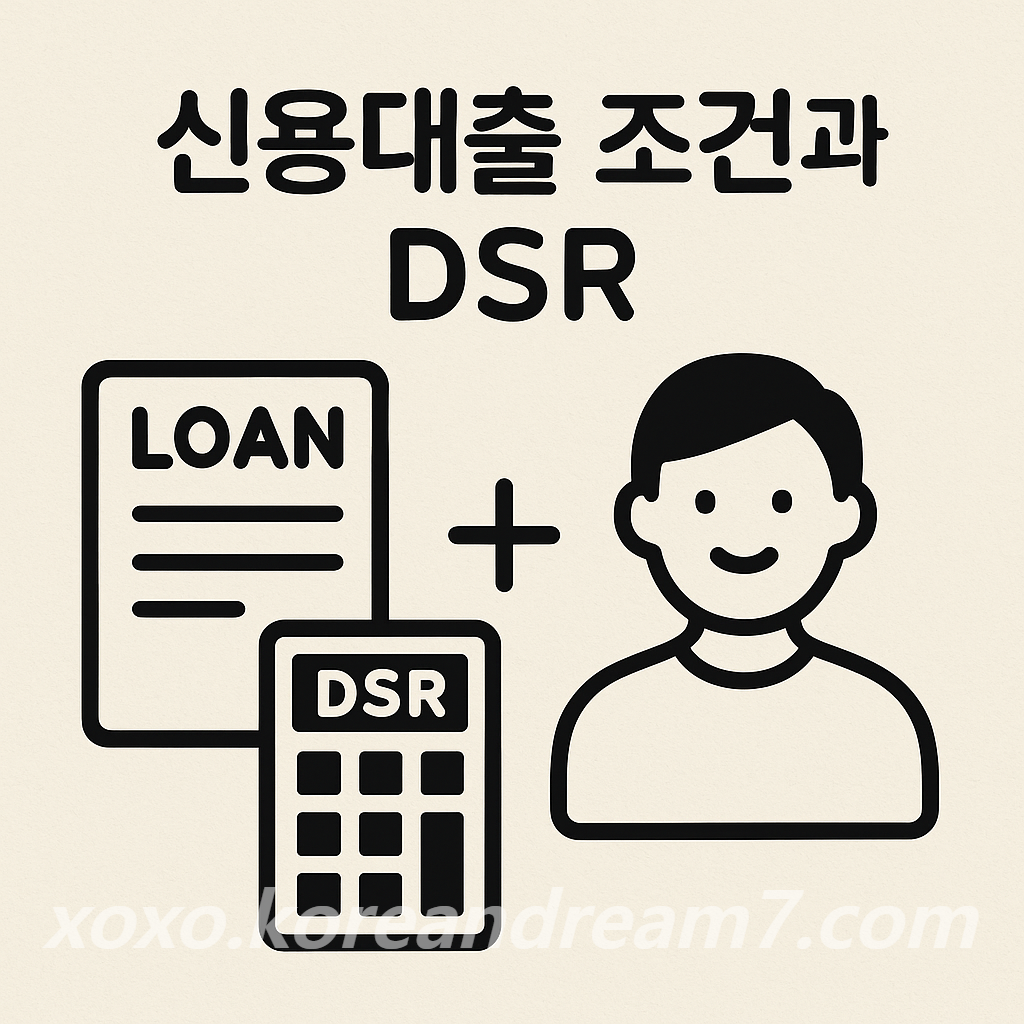 신용대출 조건 dsr