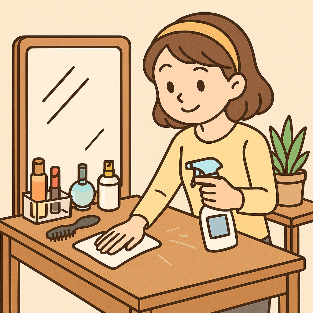 화장대 먼지, 이제 그만!