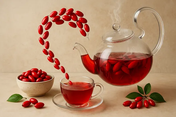 노화 예방에 좋은 산수유 차