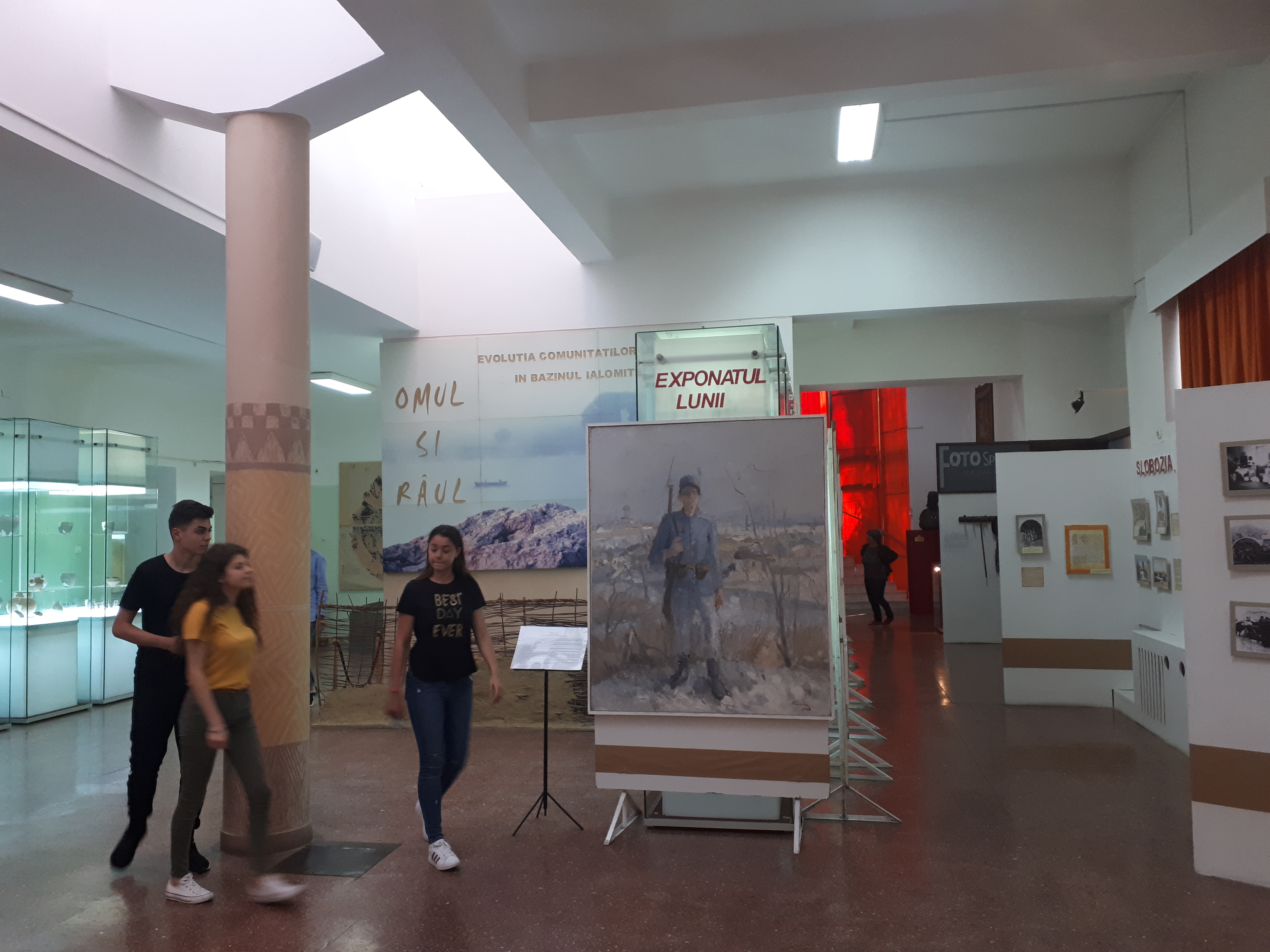 루마니아 슬로보지아 이알로미차 카운티 역사박물관 전경