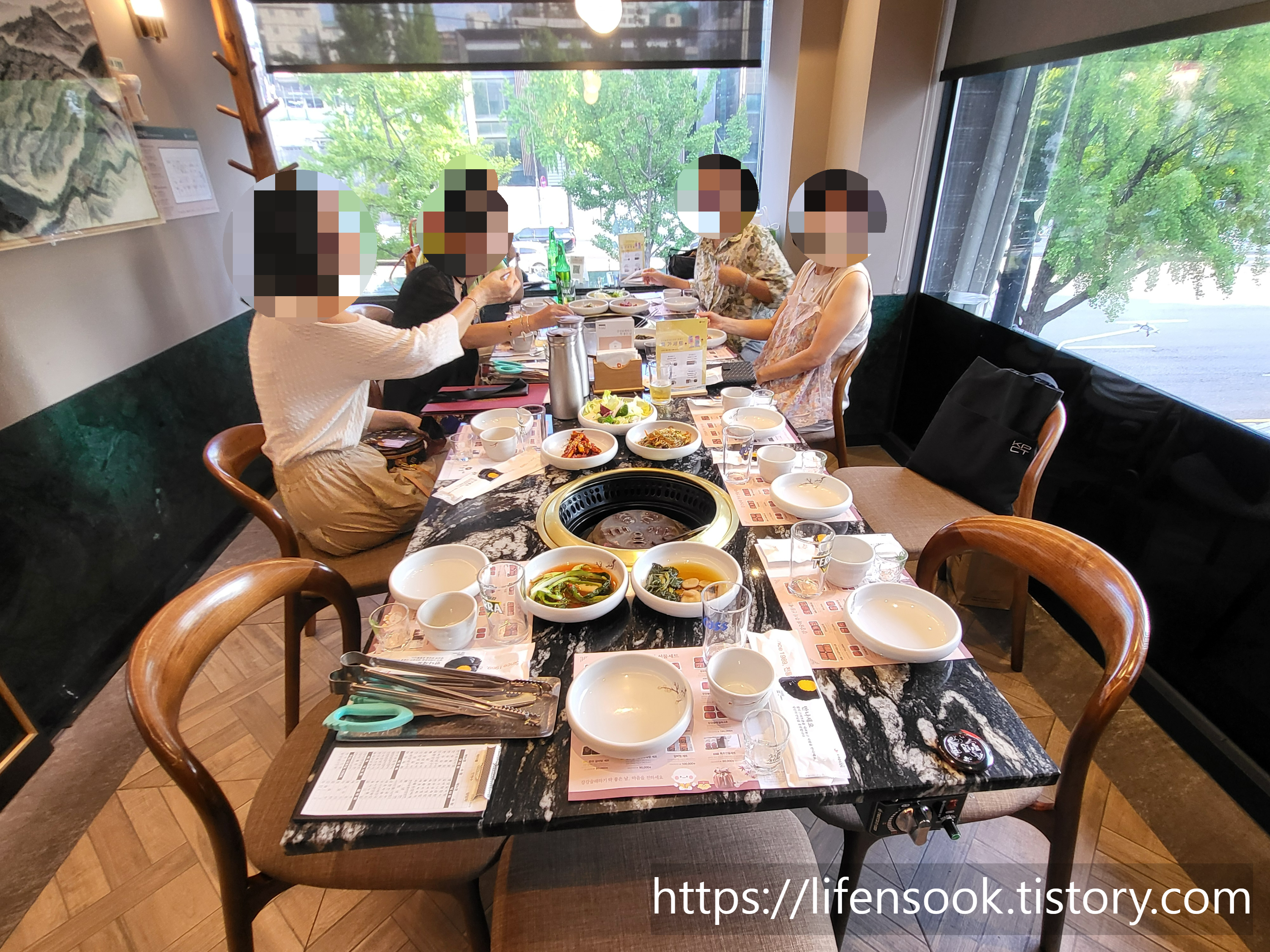 강강술래 청담점 2층 룸 2