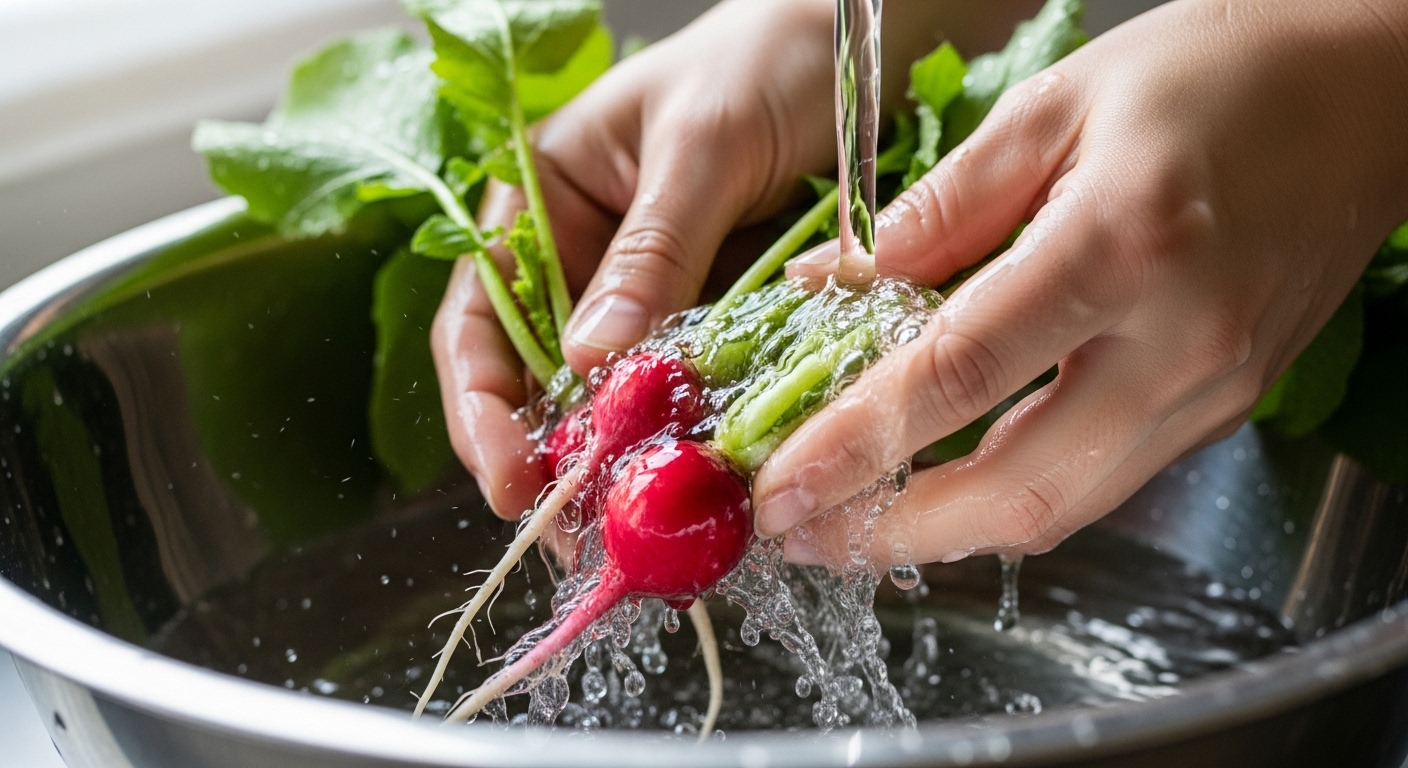 열무김치익은거들기름