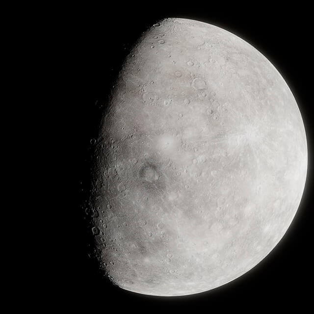 우주에-있는-수성-사진