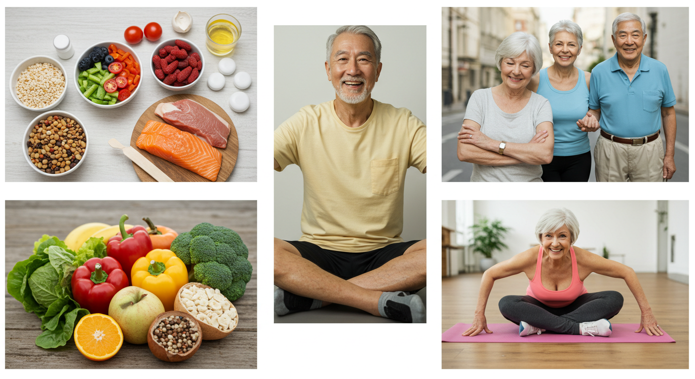 활기찬 노년을 위한 현명한 선택