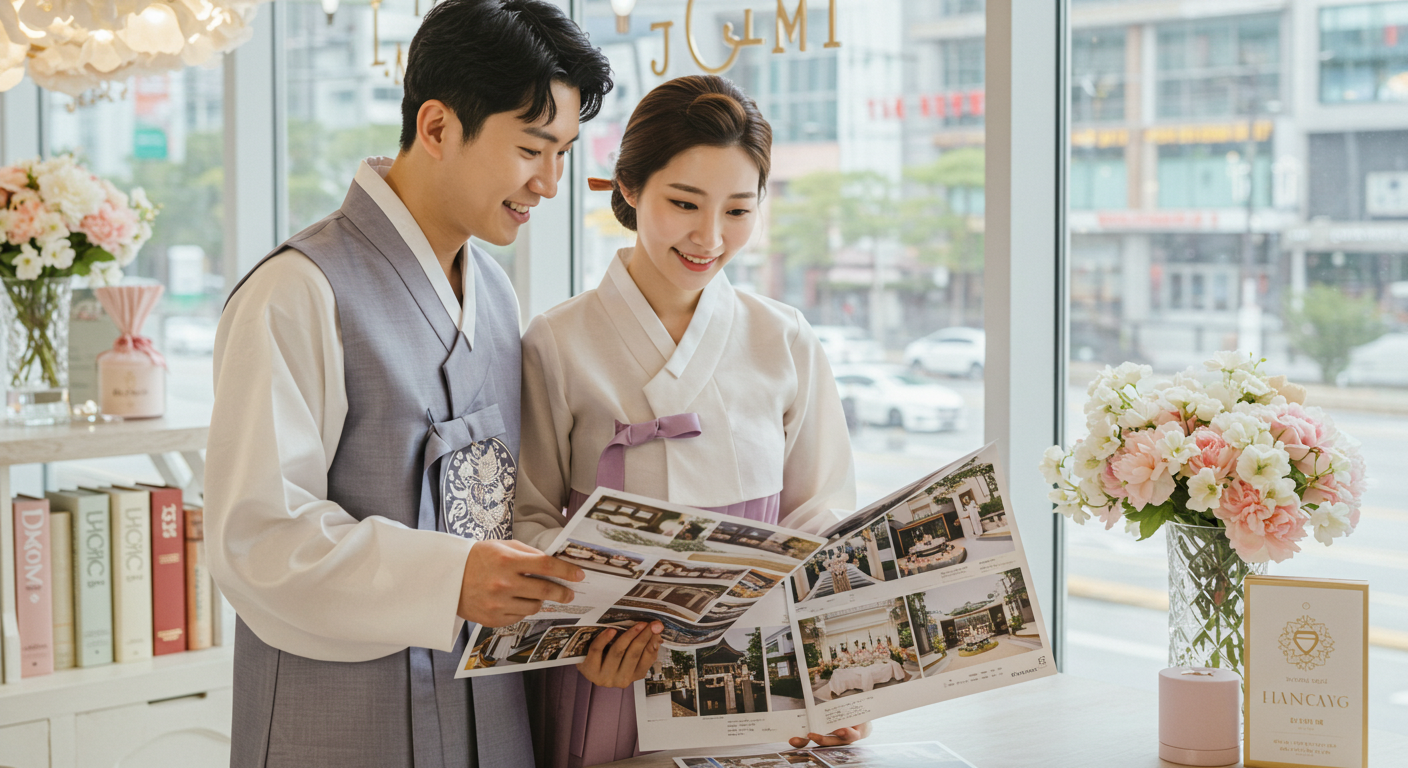 결혼식 촬영 스튜디오