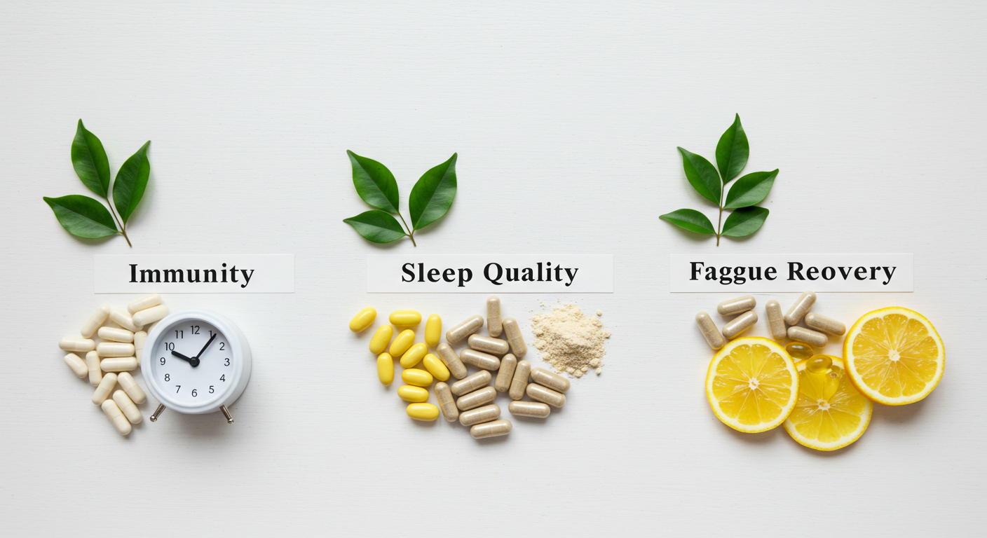 면역력, 수면질, 피로회복 관련 사진