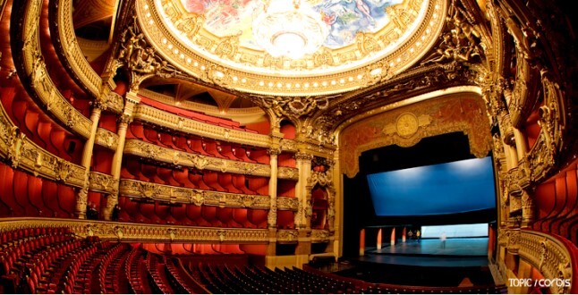 파리 국립 오페라 극장 샤갈의 선장 그림