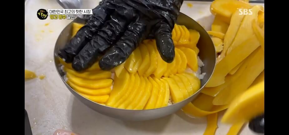 생활의 달인 989회 망고빙수달인 서문시장 빙수 전문점 서문빙수