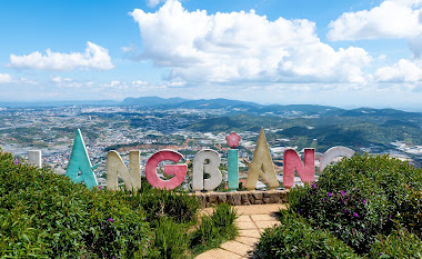 베트남 중남부 다낭의 인기 관광 명소 랑비앙 전망대 강력 추천