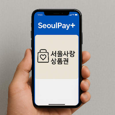 SeoulPay Plus app for buying Seoul Love Voucher