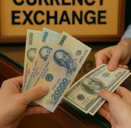 베트남 환전 관련된 이미지