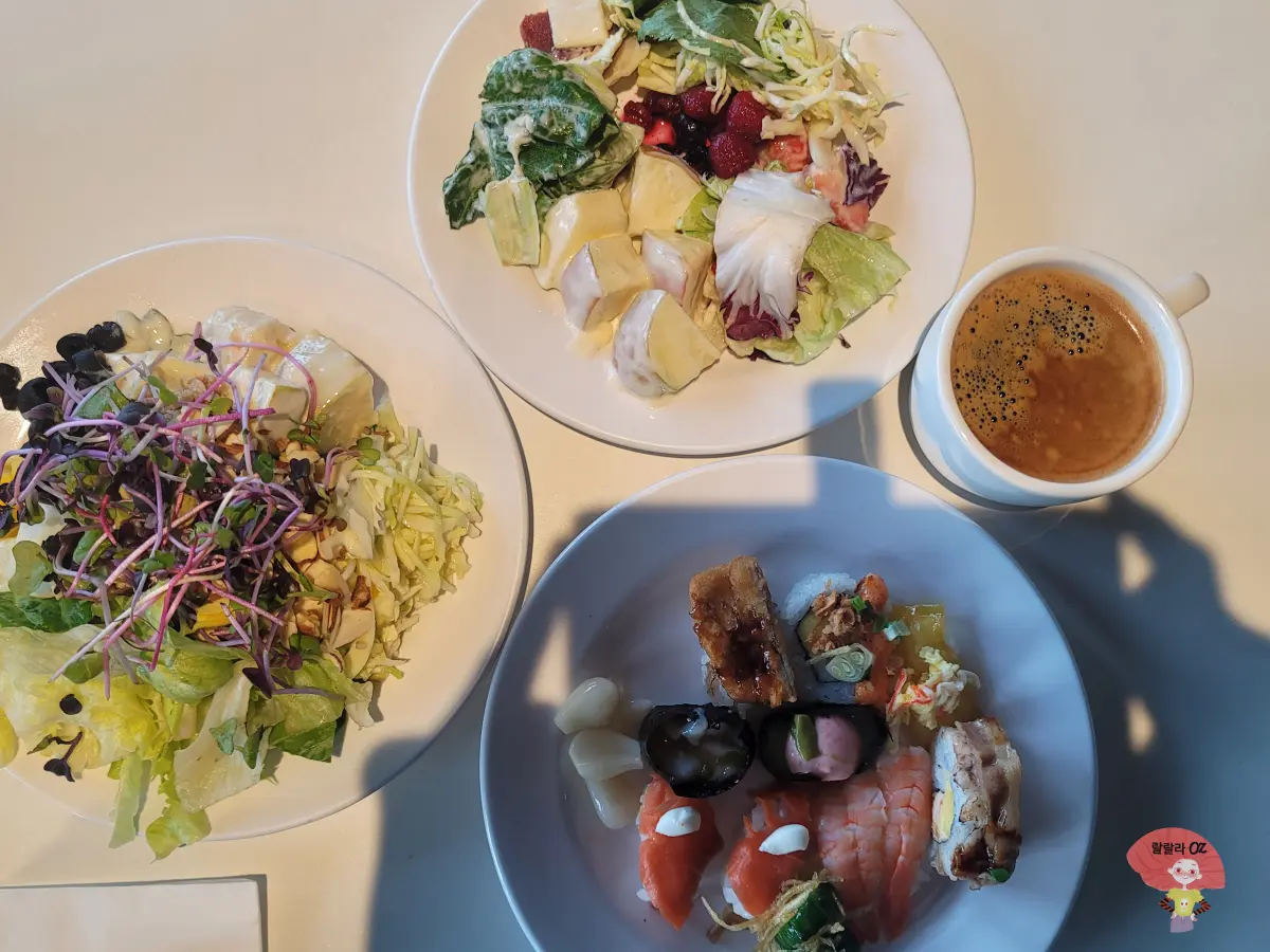 경기-남양주시-다산점-애슐리퀸즈-샐러드와-스시-담은-접시들-그리고-에소프레소-가득-한잔