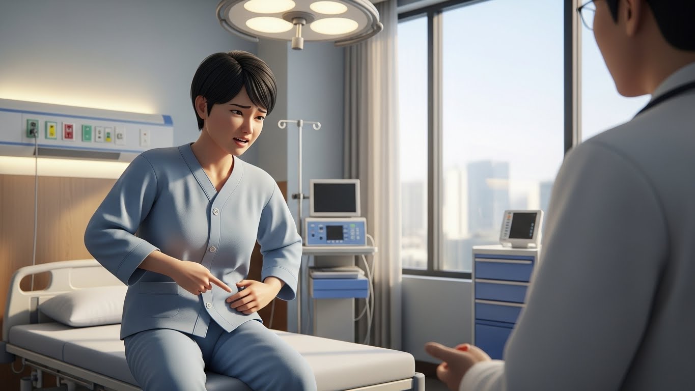 맹장염(충수염)의 전형적인 증상과 통증 변화