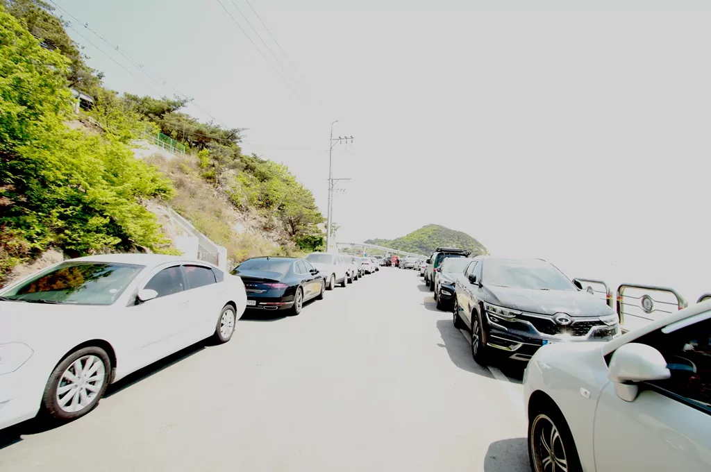 광명항(소무의도 입구)에 위치한 소무의도 공영주차장.