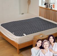 [25년형 3세대 신제품] 일월 통세탁 가능 피치그레이 카본 탄소매트 전기매트