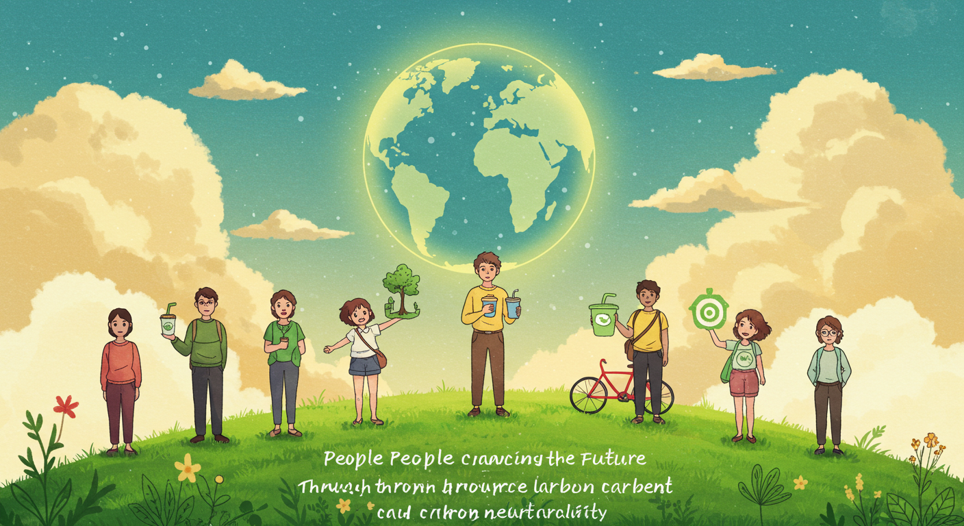 탄소중립 실천을 통해 미래를 바꾸는 사람들