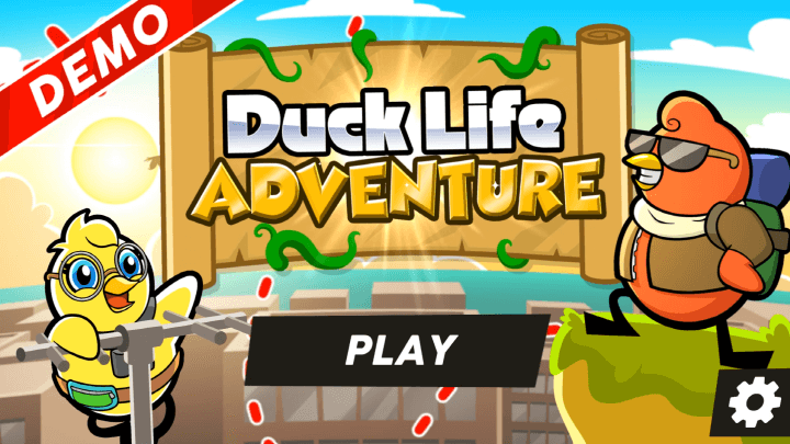 덕라이프8-무료게임-메인-화면