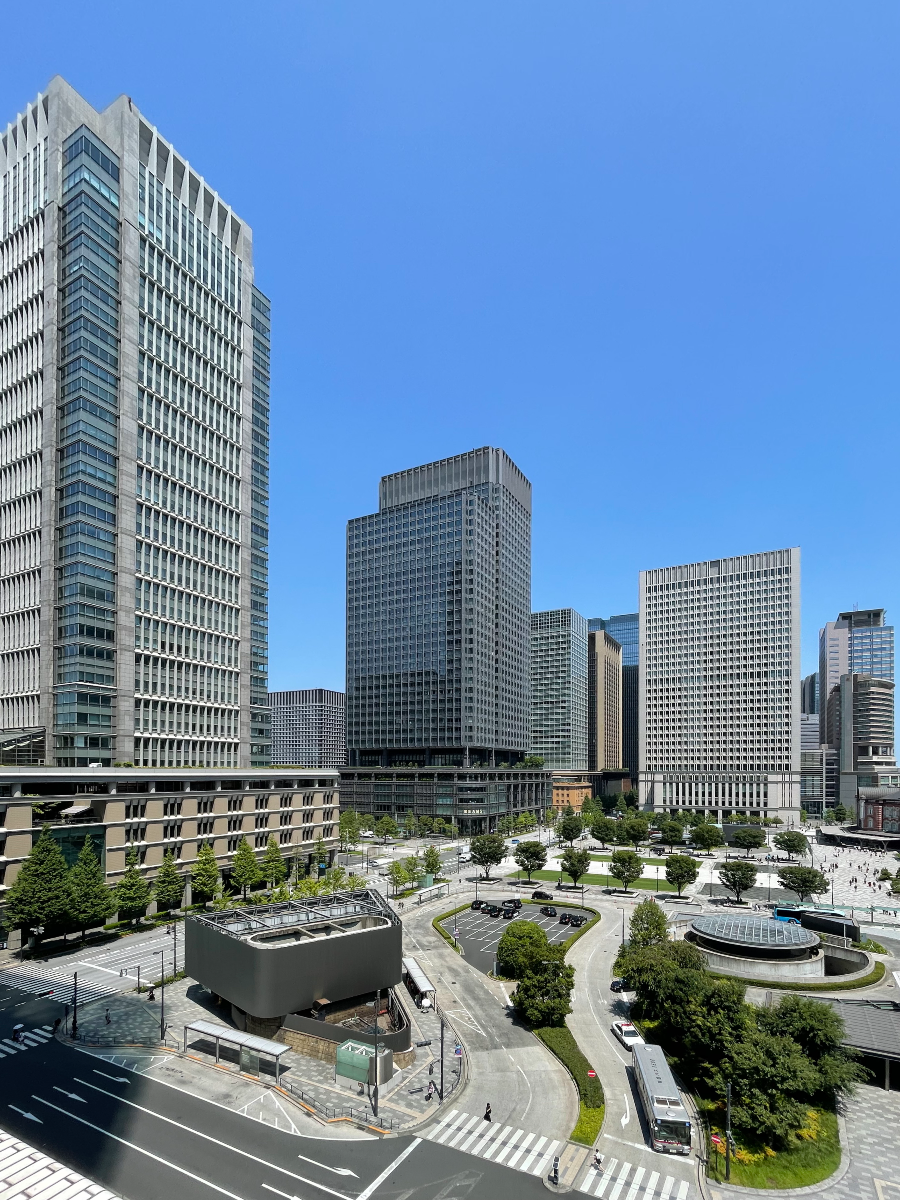 도쿄역 킷테 마루노우치 타워 킷테 정원