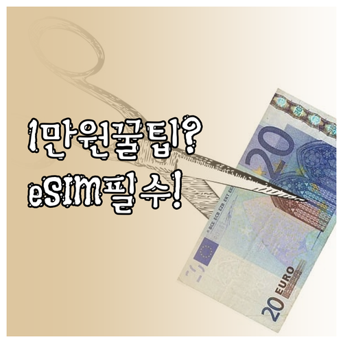 월 1만원대 알뜰폰 eSIM, 요금제..