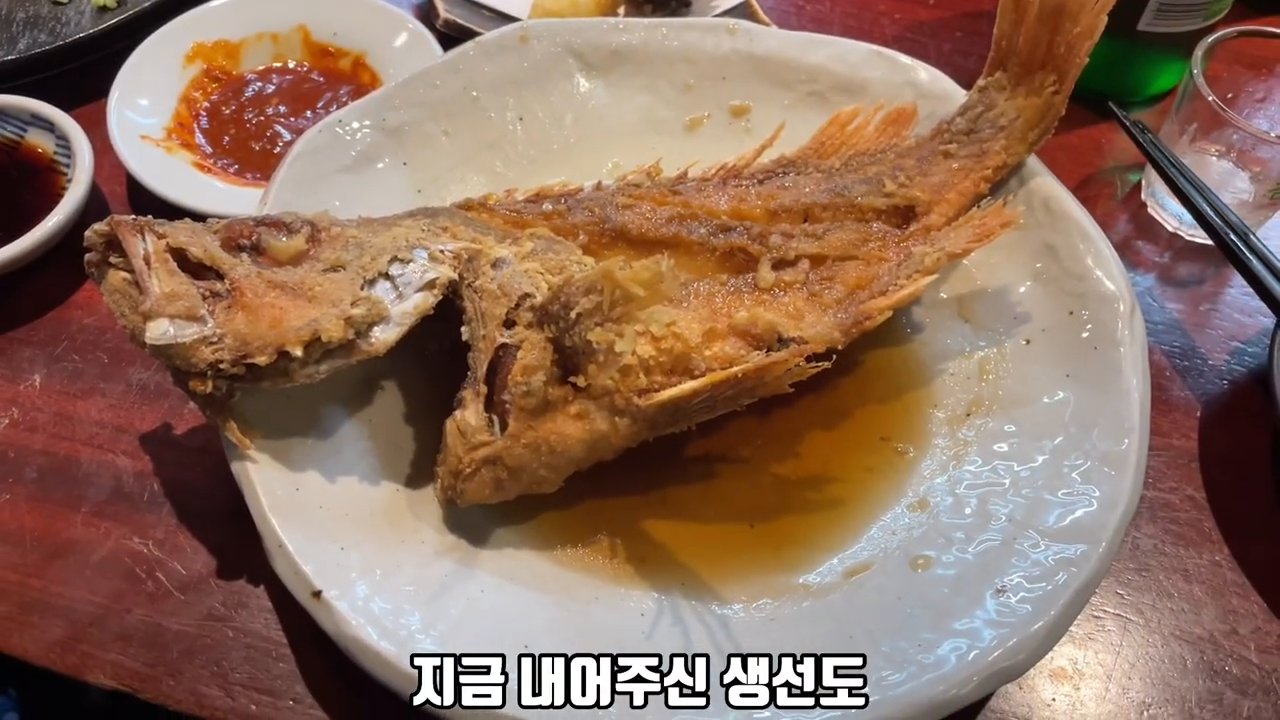 주먹김밥과 낙지젓무침