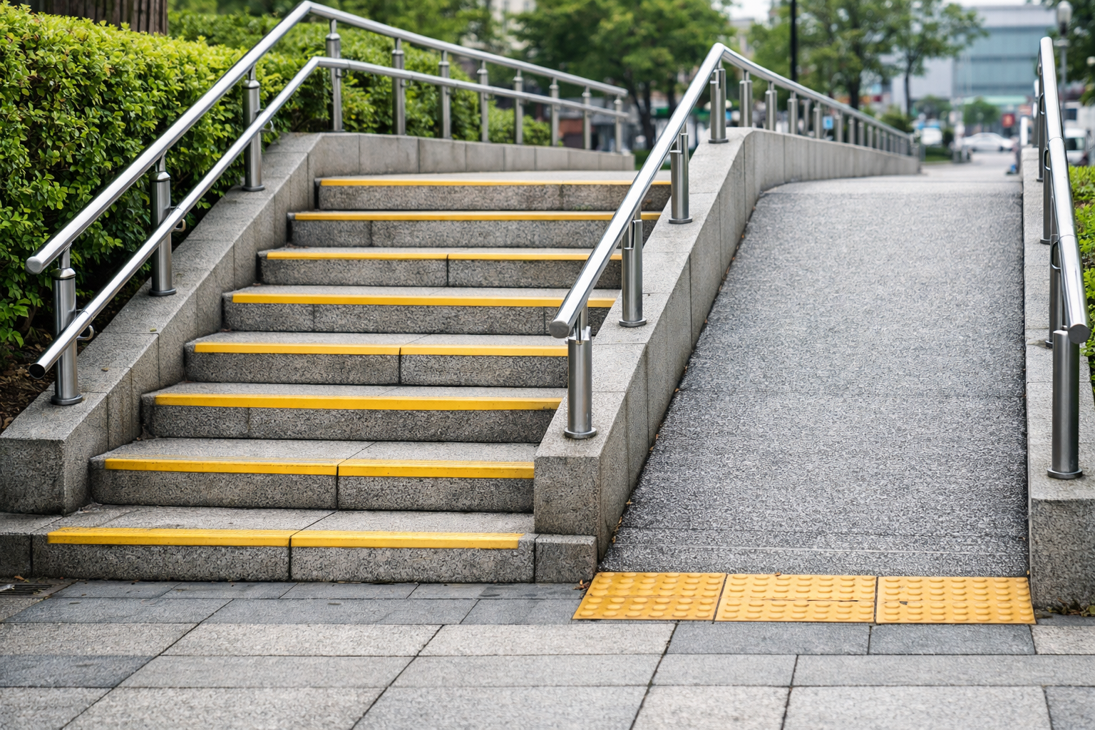 계단-경사로-보행환경