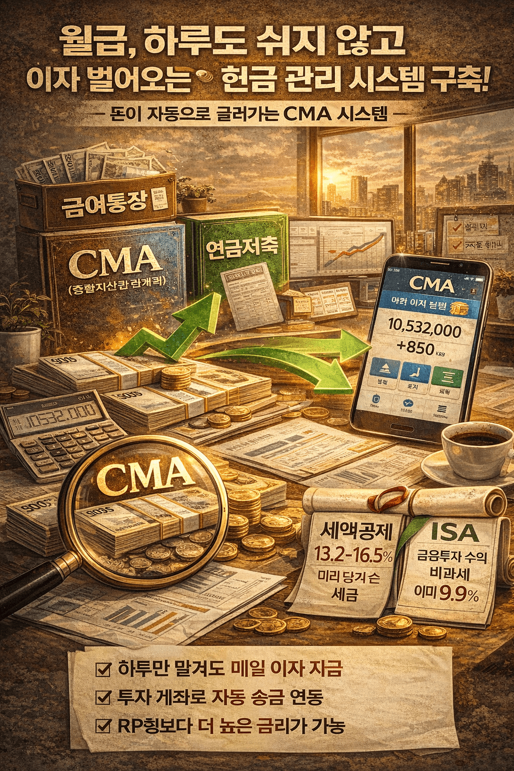 CMA 현금관리 시스템