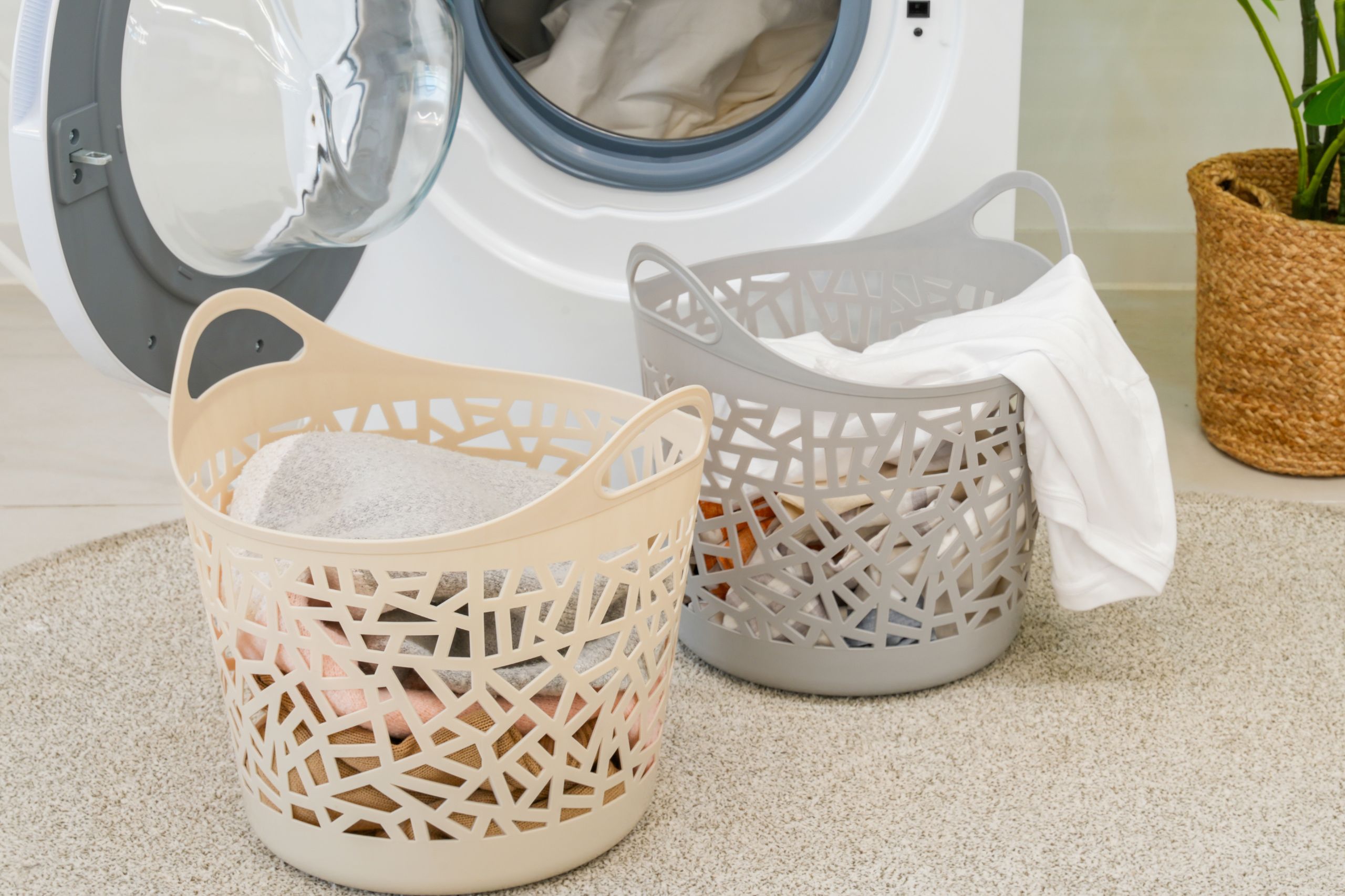 빨래바구니 고르는법 통풍 구조 비교