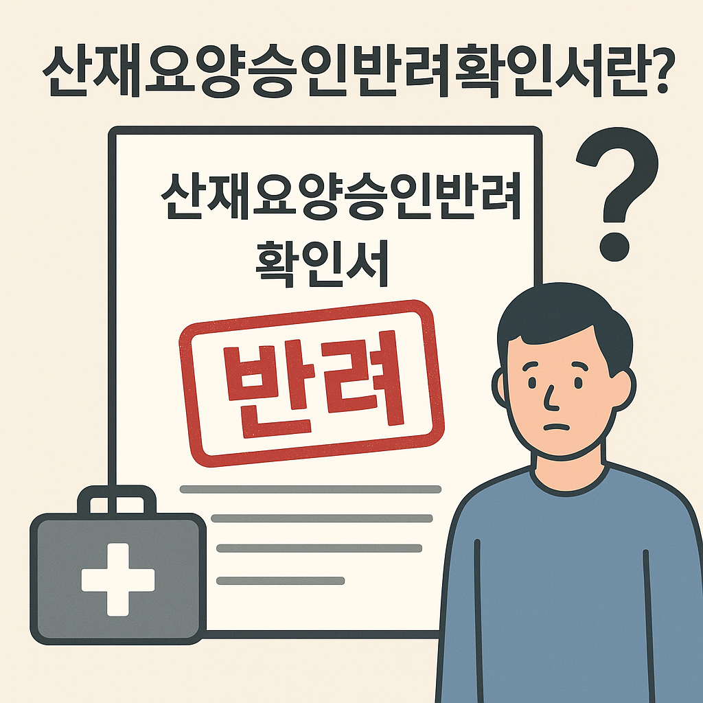 산재요양승인반려확인서 썸네일