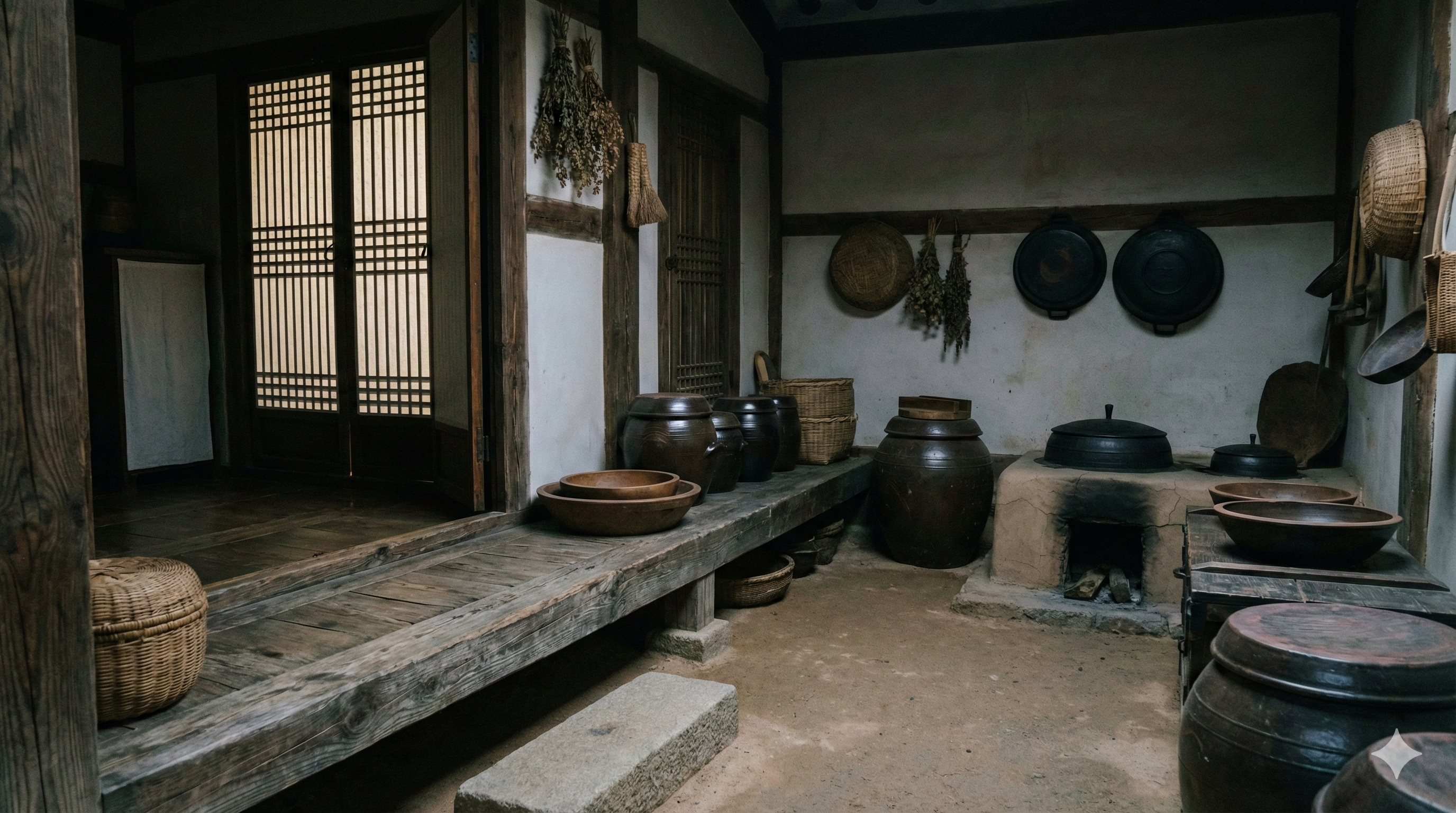 전통 한옥 내부에서 드러나는 생활 질서와 공간의 분위기