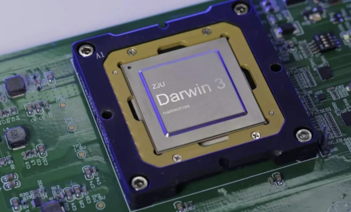 다윈3 칩 [사진 = 사우스차이나모닝포스트(SCMP)