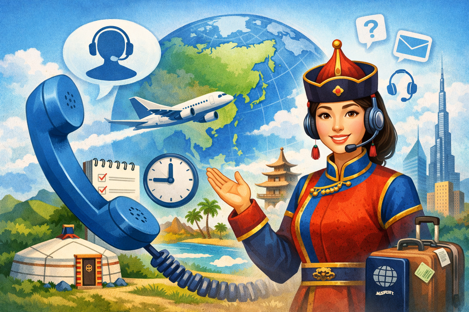 미아트 몽골항공 고객센터 전화번호 총정리｜상담원 연결 시간, 주말&middot;해외 문의까지 한번에 관련 사진