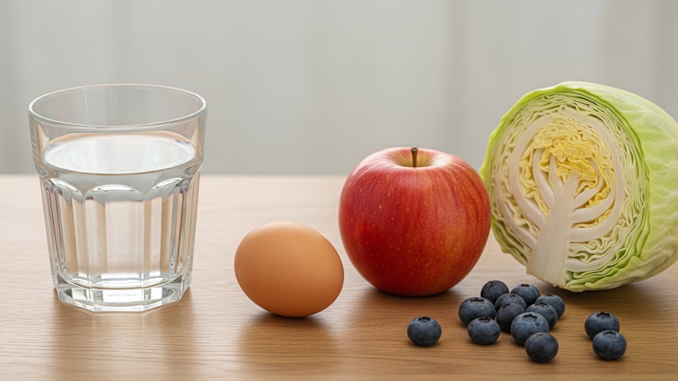 아침 공복에 먹으면 좋은 음식 5가지